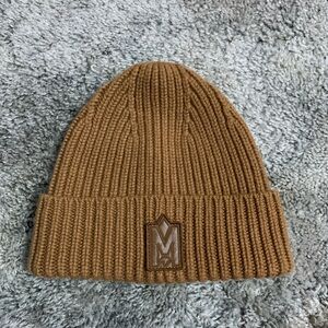 Brown Knit Mackage Beanie